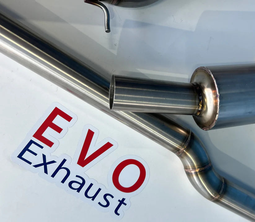 Línea de Escape Inox EVO EXHAUST con Salida Lateral para Renault Clio 1 (Ø 63.5 mm + Cola) – Rendimiento y Estilo de Competición