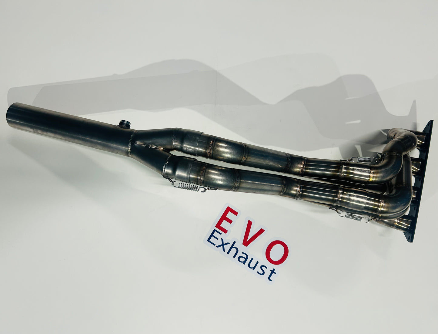 COLECTOR DE ESCAPE, LINEA DE ESCAPE, BITUBO, EVO EXHAUST, CITROEN, PEUGEOT, RENAULT, EVO FACTORY | EVO EXHAUST | EVO MOTEURS