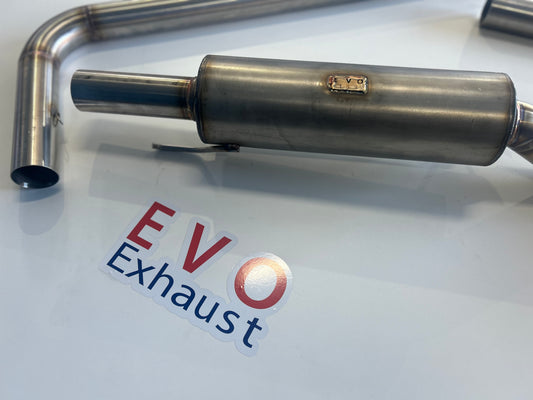 COLECTOR DE ESCAPE, LINEA DE ESCAPE, BITUBO, EVO EXHAUST, CITROEN, PEUGEOT, RENAULT, EVO FACTORY | EVO EXHAUST | EVO MOTEURS