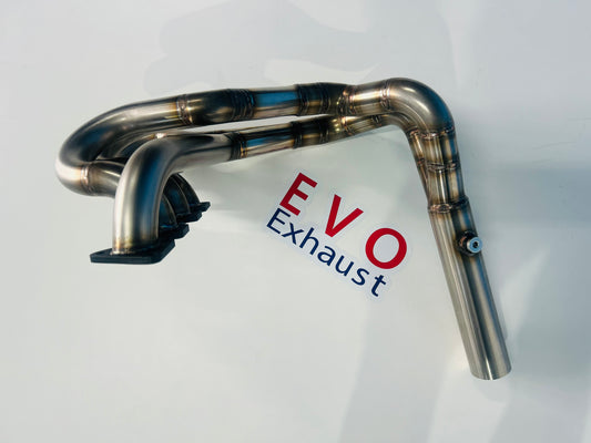 COLECTOR DE ESCAPE, LINEA DE ESCAPE, BITUBO, CITROEN, PEUGEOT, RENAUL, SAXO, S1600, PUMA, SEAT, VOLKSWAGEN, EVO EXHAUST, CITROEN, PEUGEOT, RENAULT, EVO FACTORY | EVO EXHAUST | EVO MOTEURS
