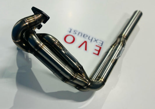 Colector de Escape EVO Citroën/Peugeot 106/Saxo KIT CAR EVO3 – 16V/8V Ø42,4X63.5mm Inox (Compatible en C2/206/AX/205) – Mejor Calidad, Potencia y Precio del Mundo